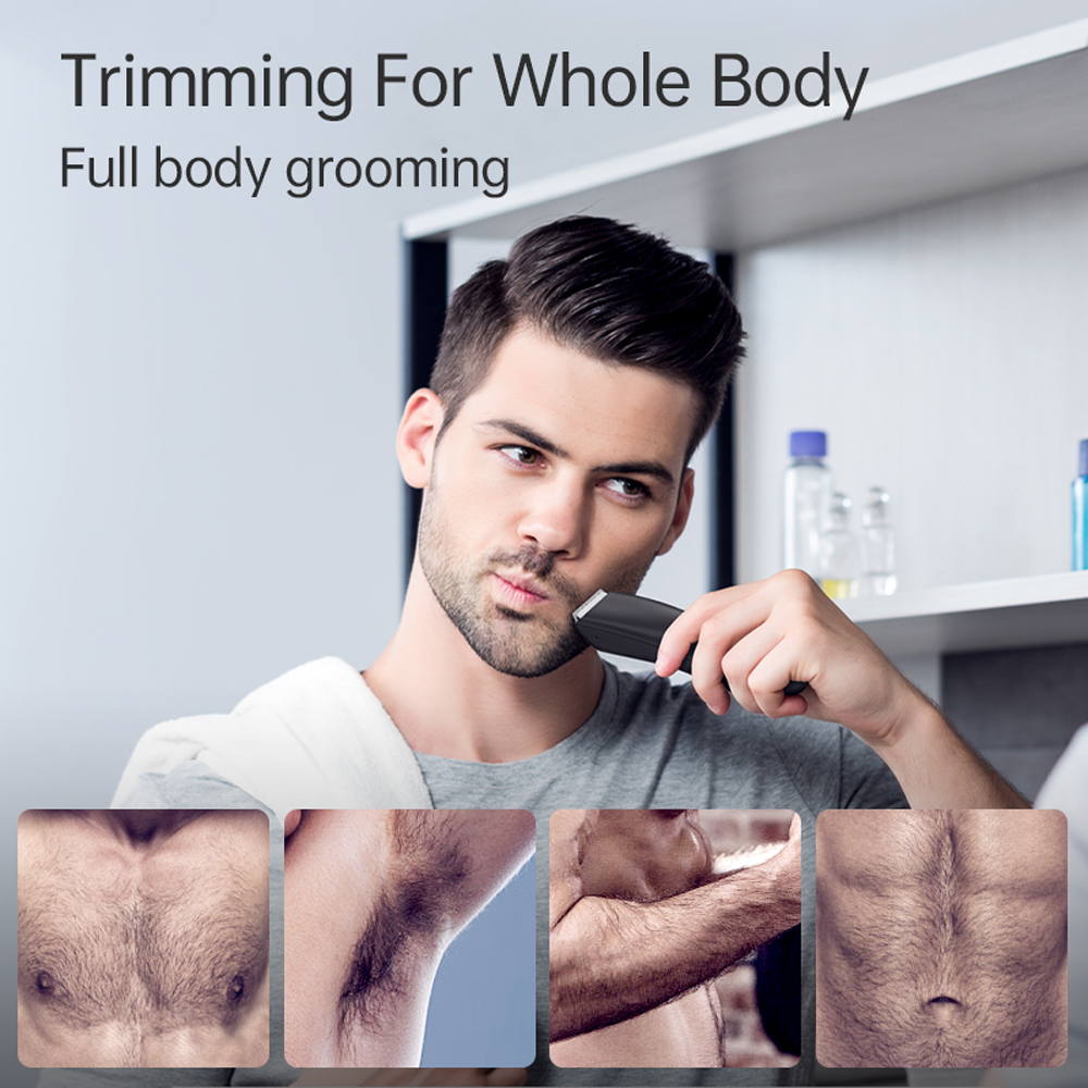 The MANSCAPER V2- Nip-Free Shaver Wet & Dry Rechargeable Trimmer with Stand
